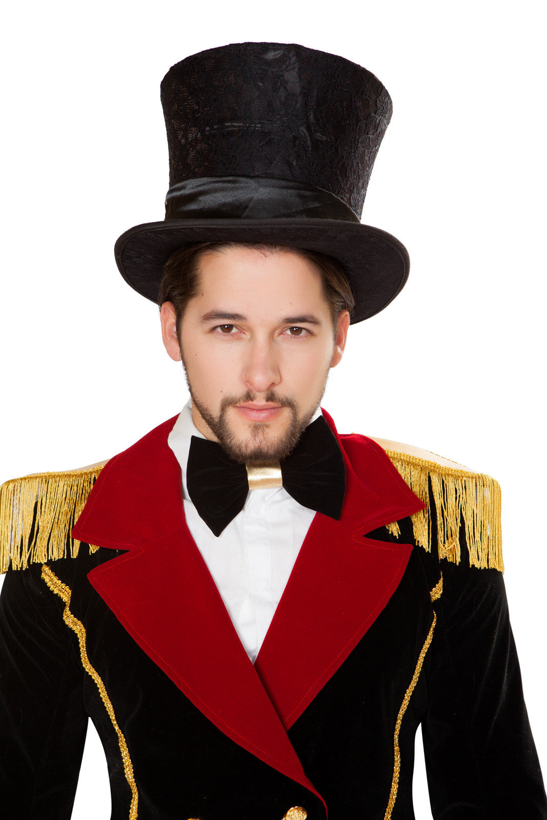 Roma Deluxe Top Hat - Costume Accessory.