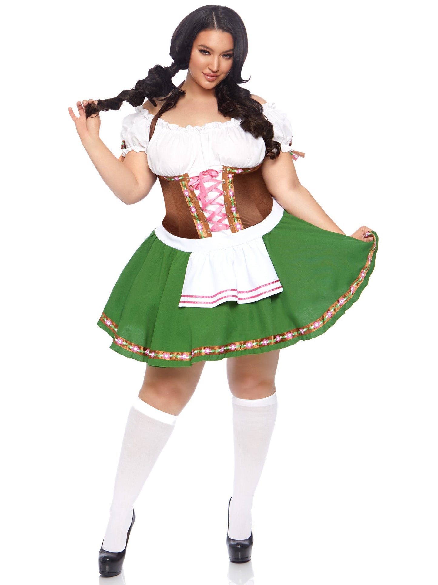Plus Gretchen Oktoberfest Dirndl Costume