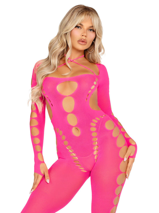 Reckless Intentions Footless Bodystocking