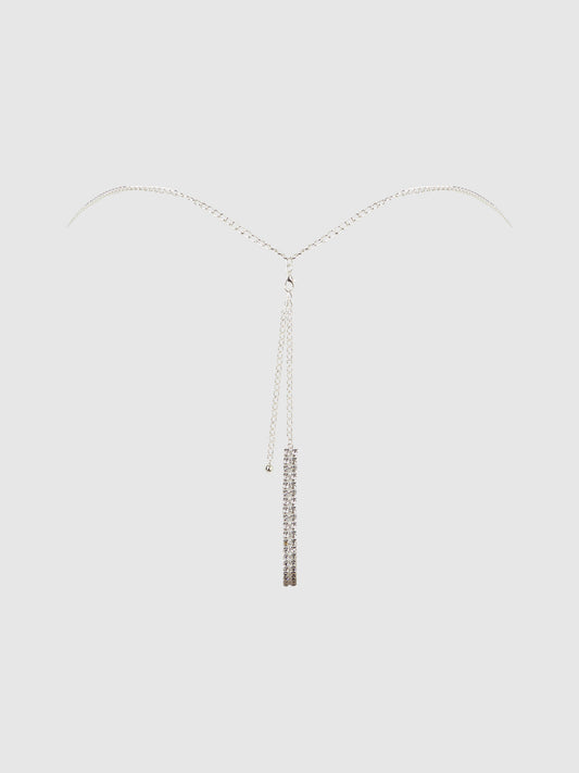 Ornate Rhinestone G-string