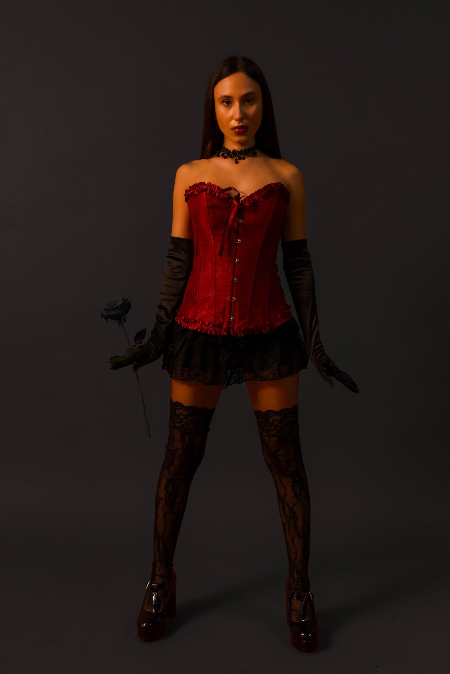 Scarlet Prayer Corset
