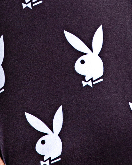 Playboy Slumber Bunny Romper Roma Confidential