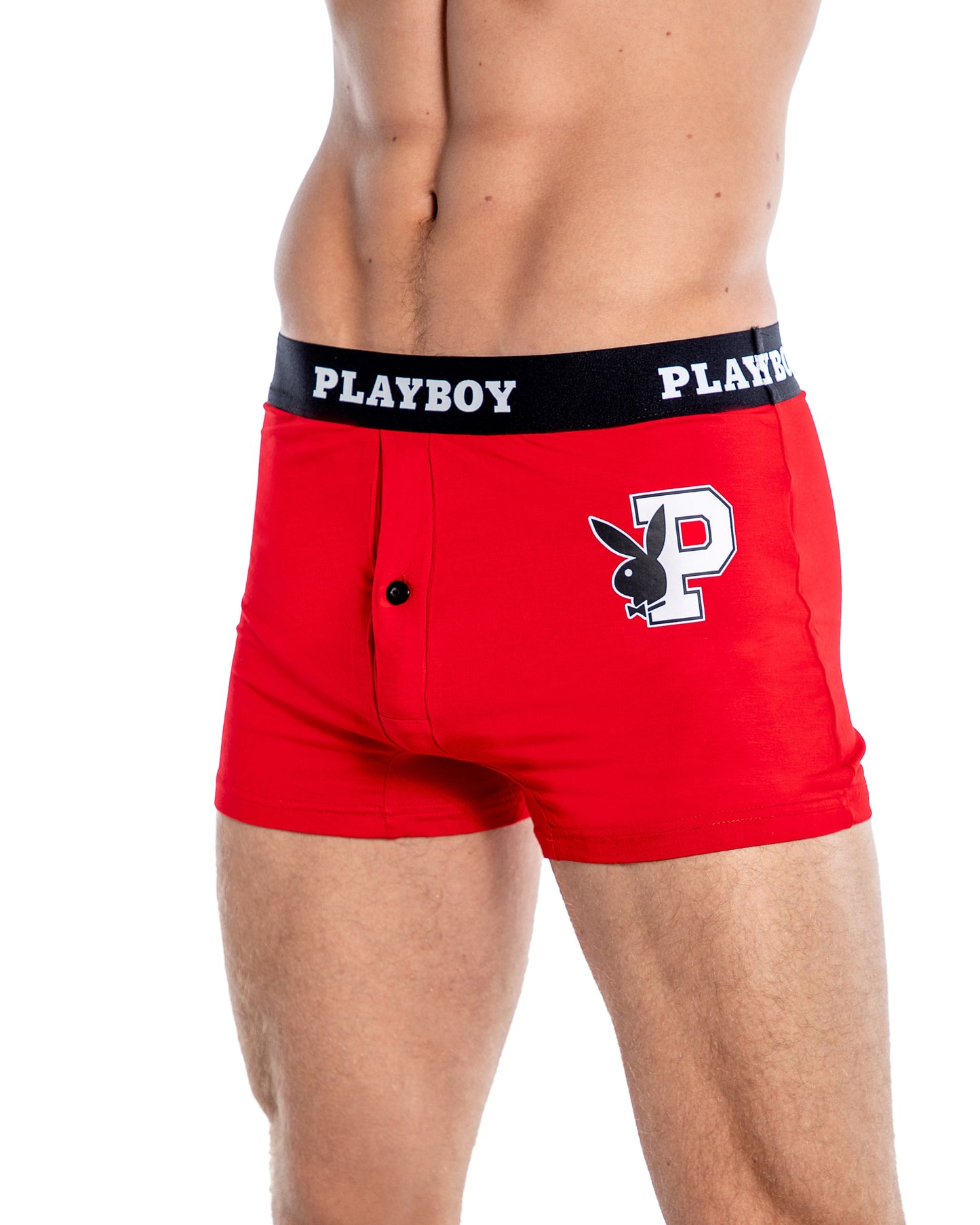 Playboy Mens Varsity Modal Boxer Briefs Roma Confidential