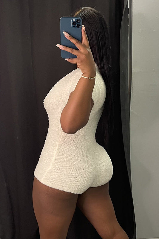 Plus Size Cuddle Romper.