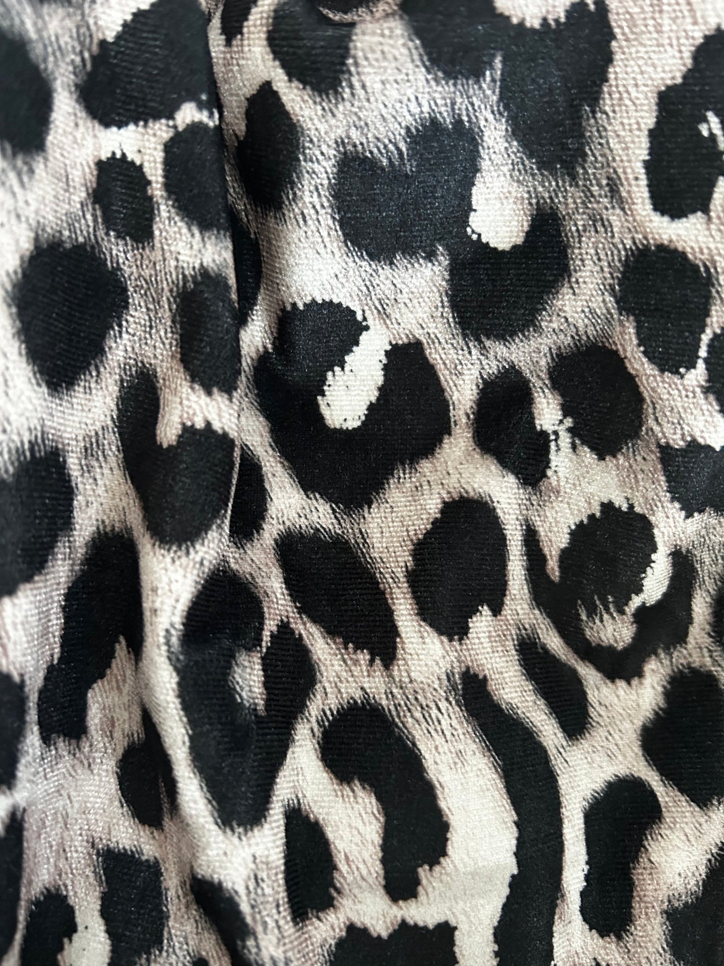 Let's Get Rocked Leopard Print Velvet Flare Pants