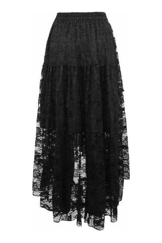 Black Lace Skirt