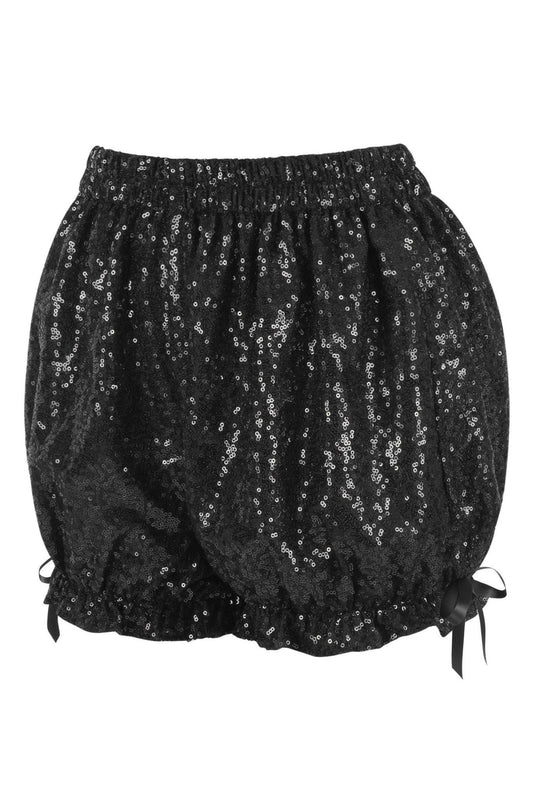 Black Sequin Bloomers