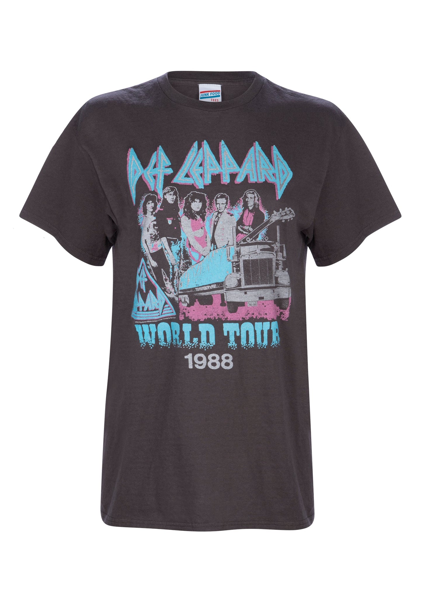 Def Leppard 1988 Tour Oversized Band Shirt by Junk Food
