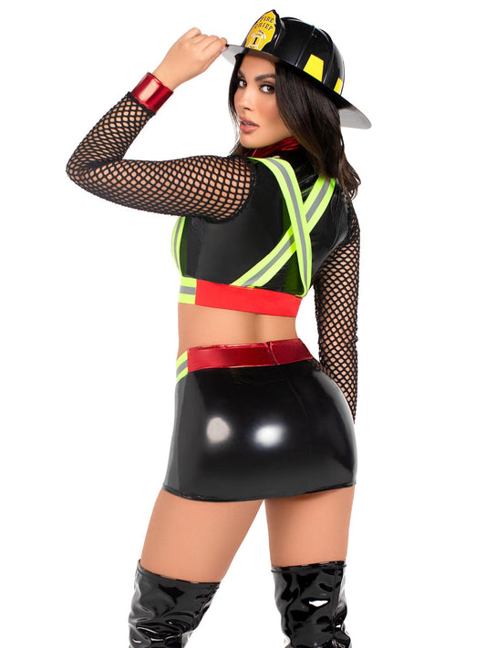 Five Alarm Fire Fighter Costume - Unspoken Fashion