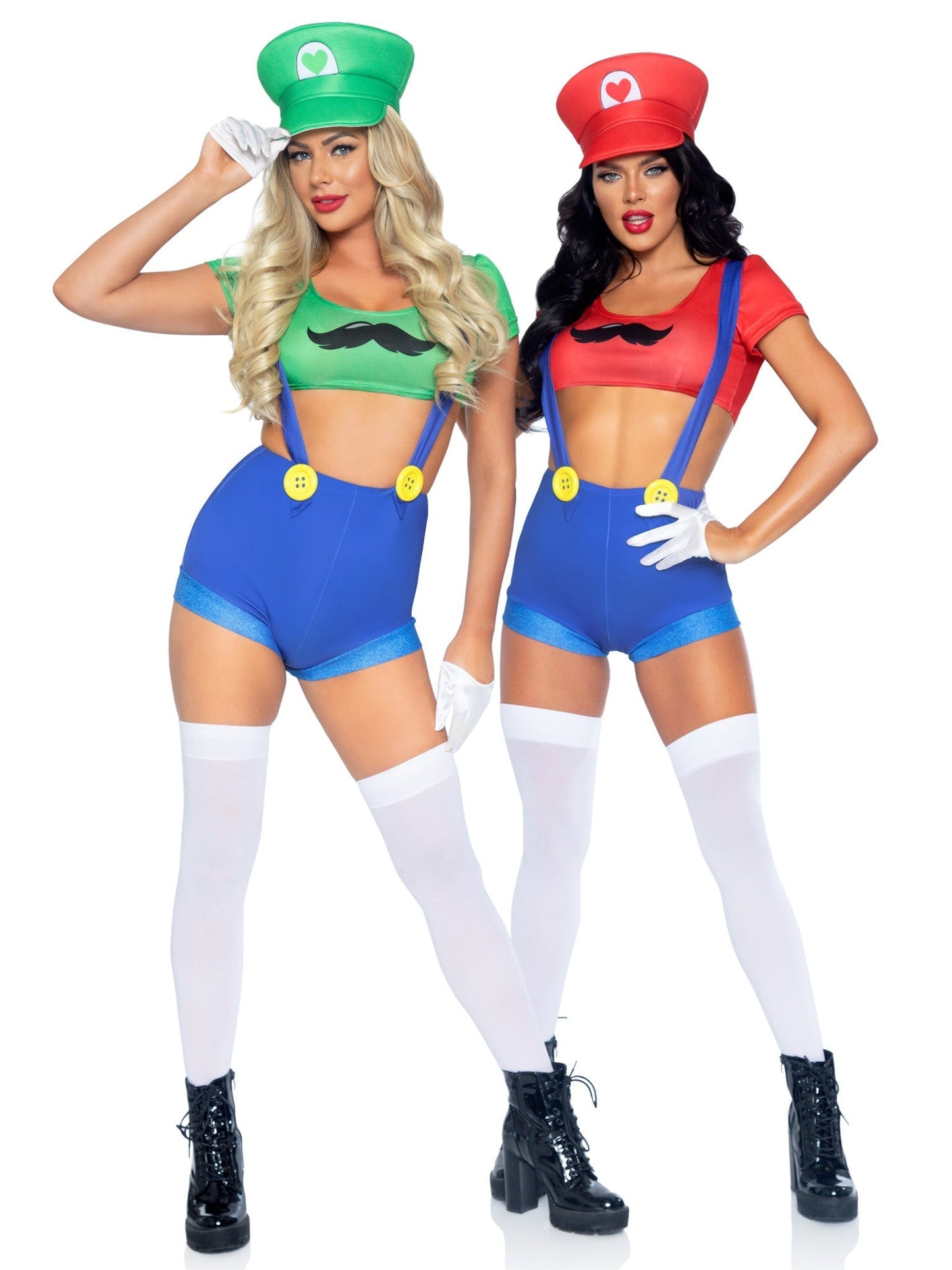 Gamer Sidekick Sexy Costume With Hat - Unspoken Fashion
