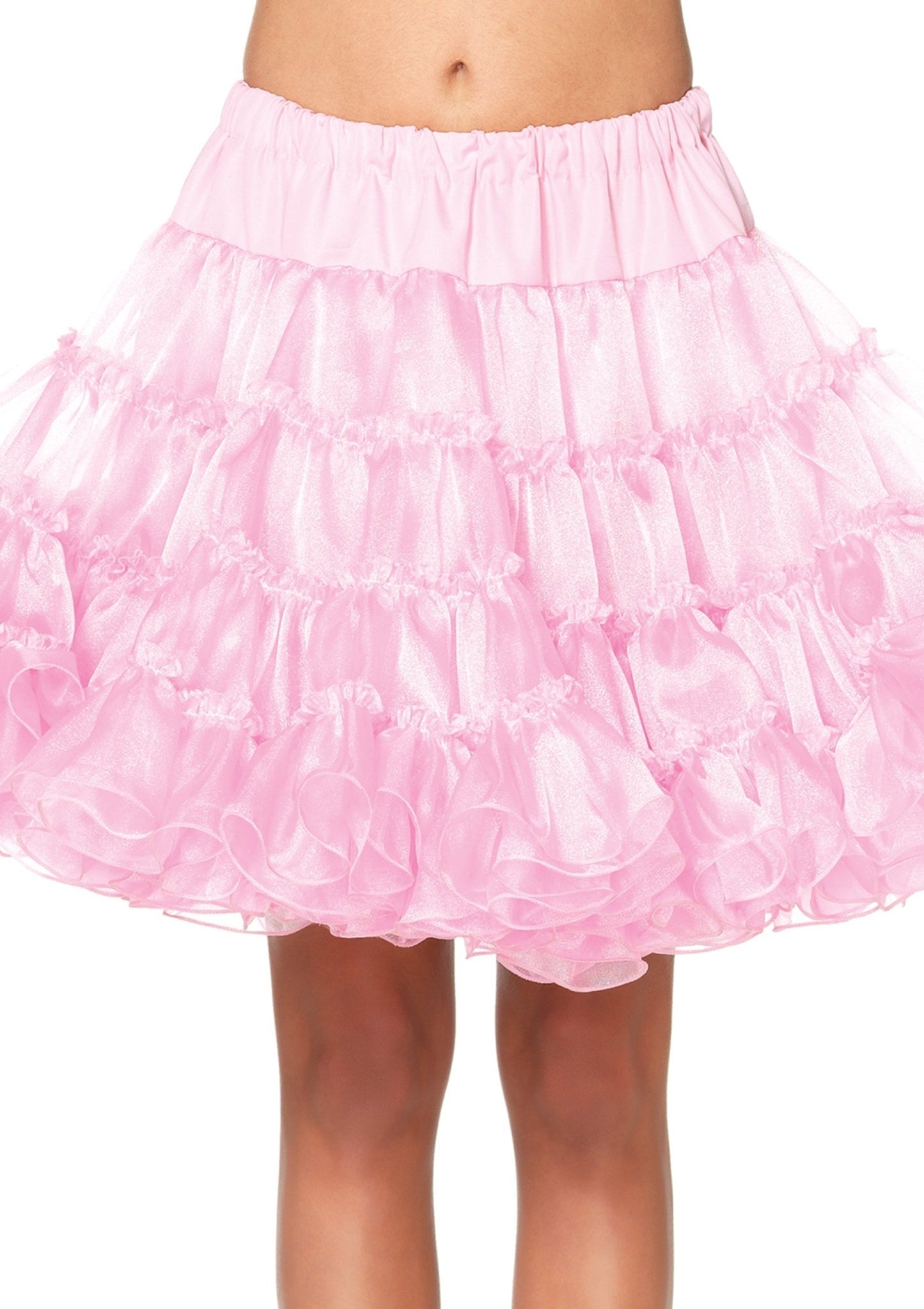 Knee Length Deluxe Crinoline Petticoat Costume Skirt - Unspoken Fashion