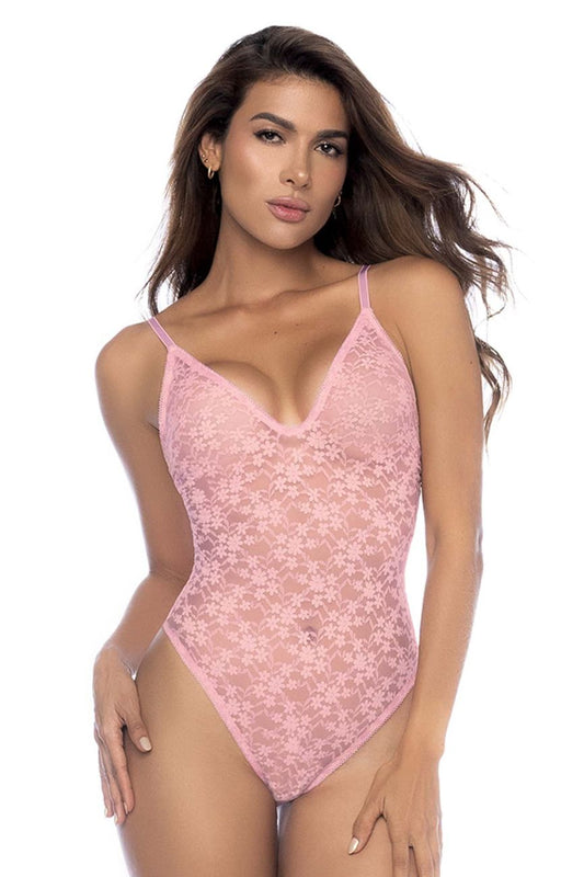 Mapale 8916 Bodysuit Color Light Pink - Unspoken Fashion