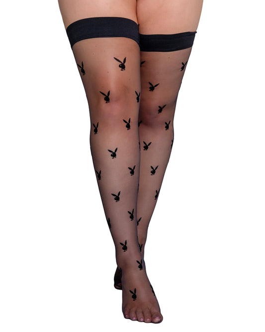 Playboy Bunny Noir Stockings Roma Confidential.