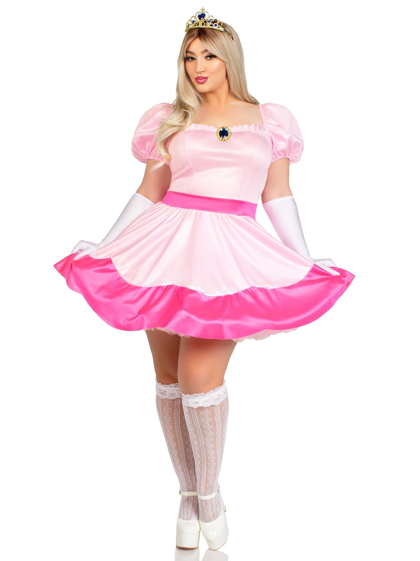 Plus Pink Princess Costume - Unspoken Fashion