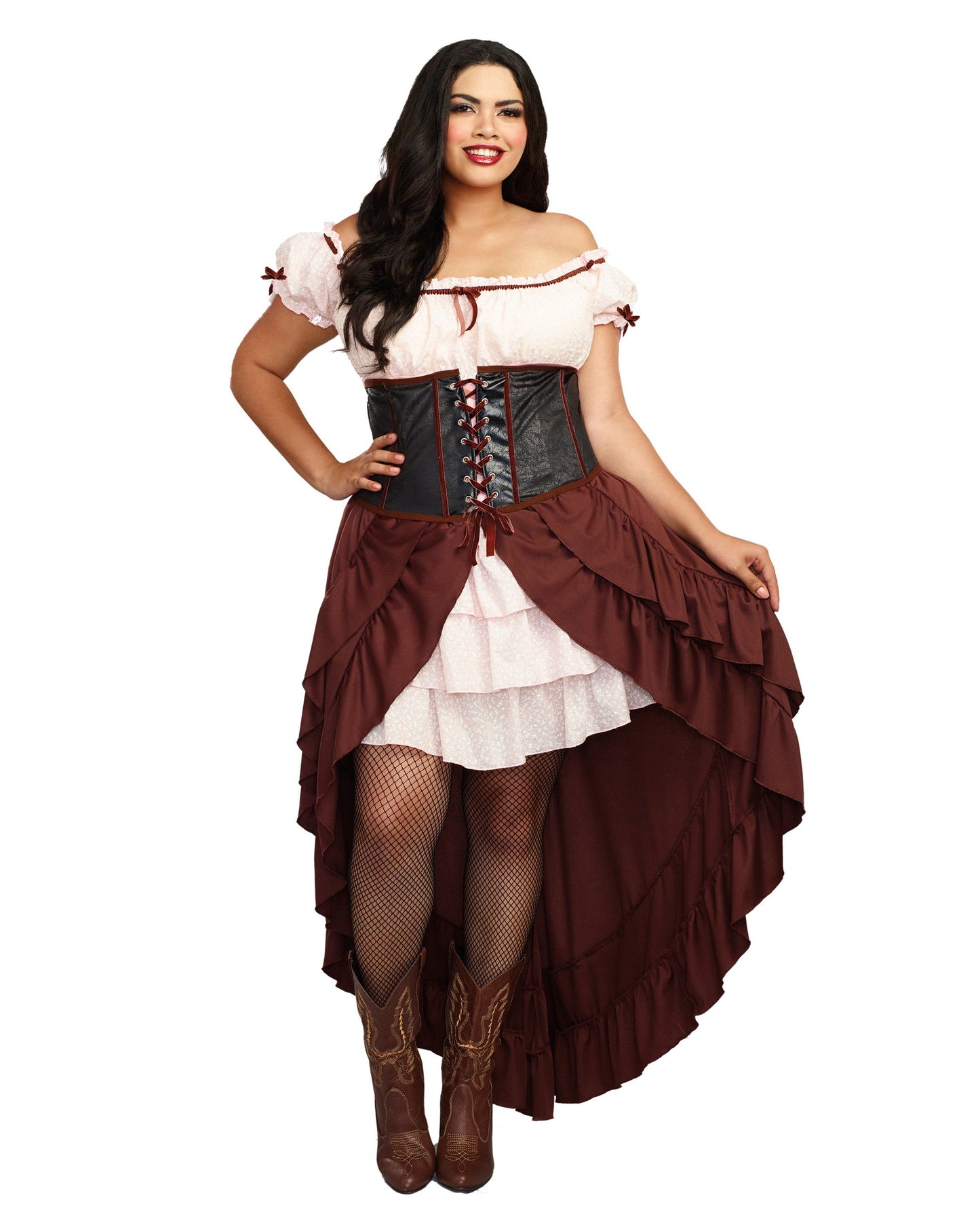 Dreamgirl Plus Size Saloon Gal
