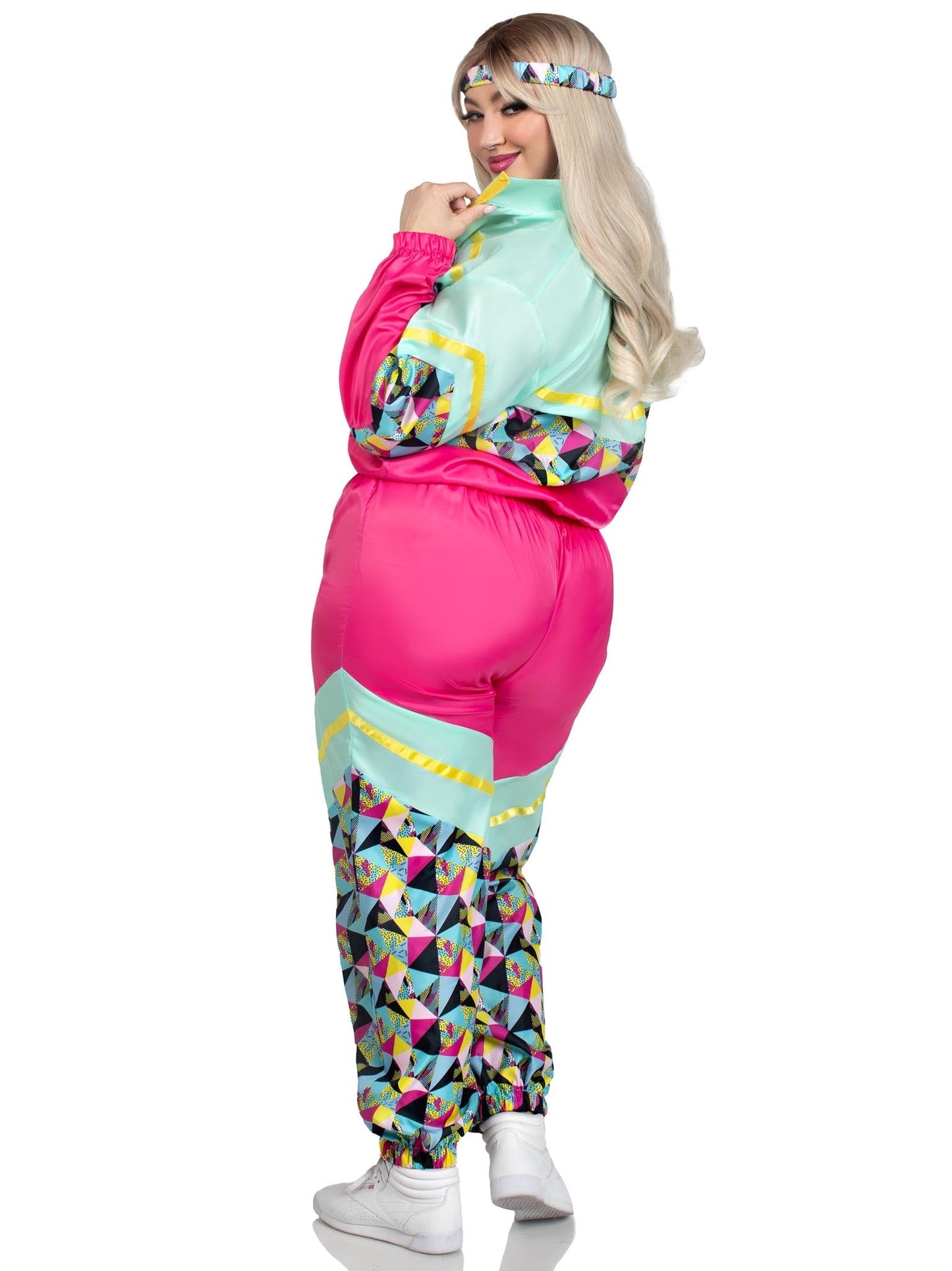 Plus Totally 80s Tracksuit Costume - Unspoken Fashion