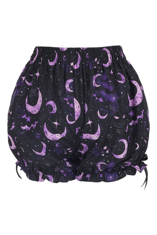 Purple Moon Print Bloomers