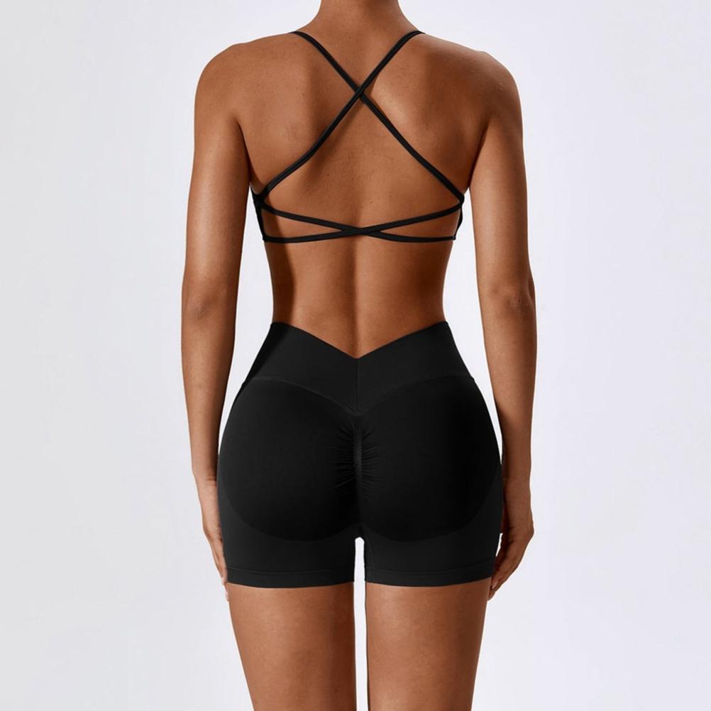 Sienna V Back Shorts - Unspoken Fashion