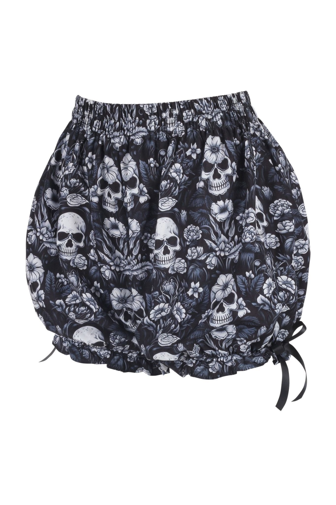 Skulls & Roses Print Bloomers
