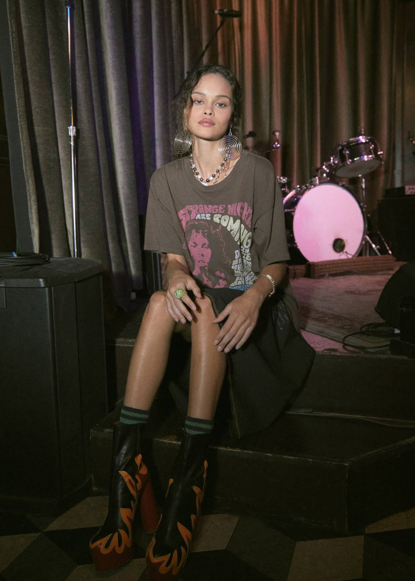 The Doors Strange Nights Are Coming Band Tee by Daydreamer LA