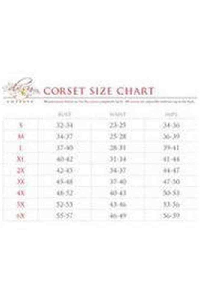 Top Drawer 4 PC Faux Leather Bunny Corset Dress Costume