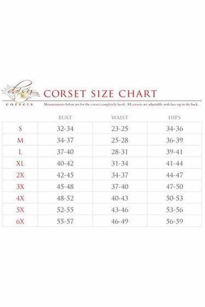 Top Drawer Faux Leather Underbust Corset
