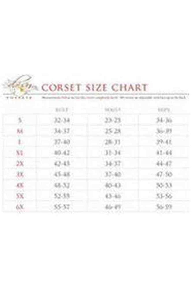 Top Drawer Steel Boned Black Patent PVC Vinyl Underbust Corset Top