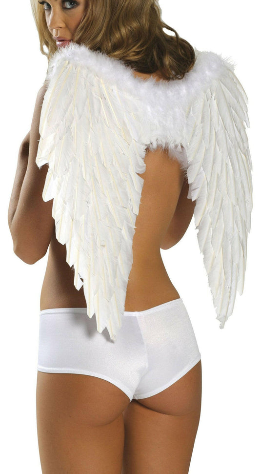 Roma Feathered Wings - Costume Accessory.