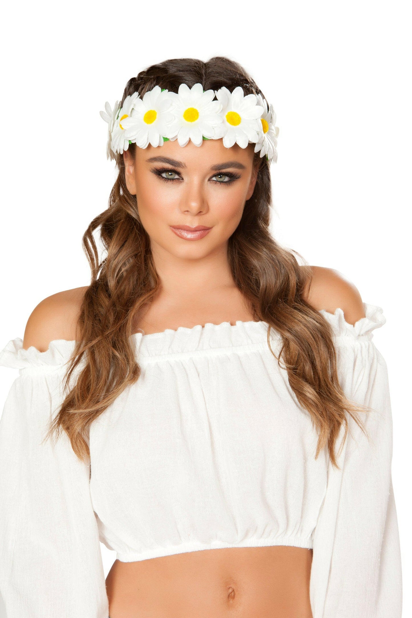 Roma Light-up Sunflower Headband - Costume Accessory.