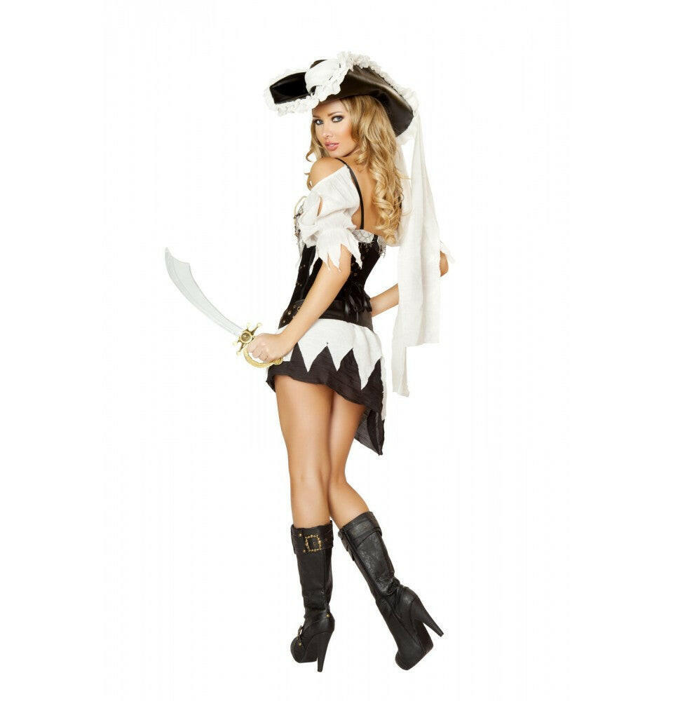 Roma 5pc Sexy Shipwrecked Sailor Costume.