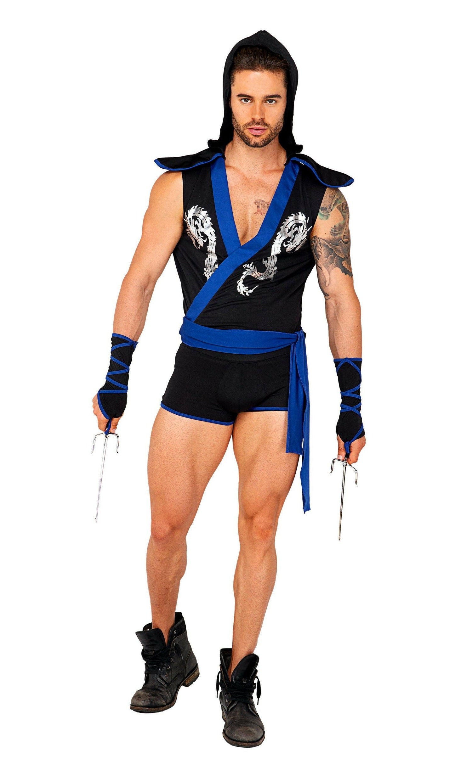 Roma 3pc Ninja Warrior Costume.