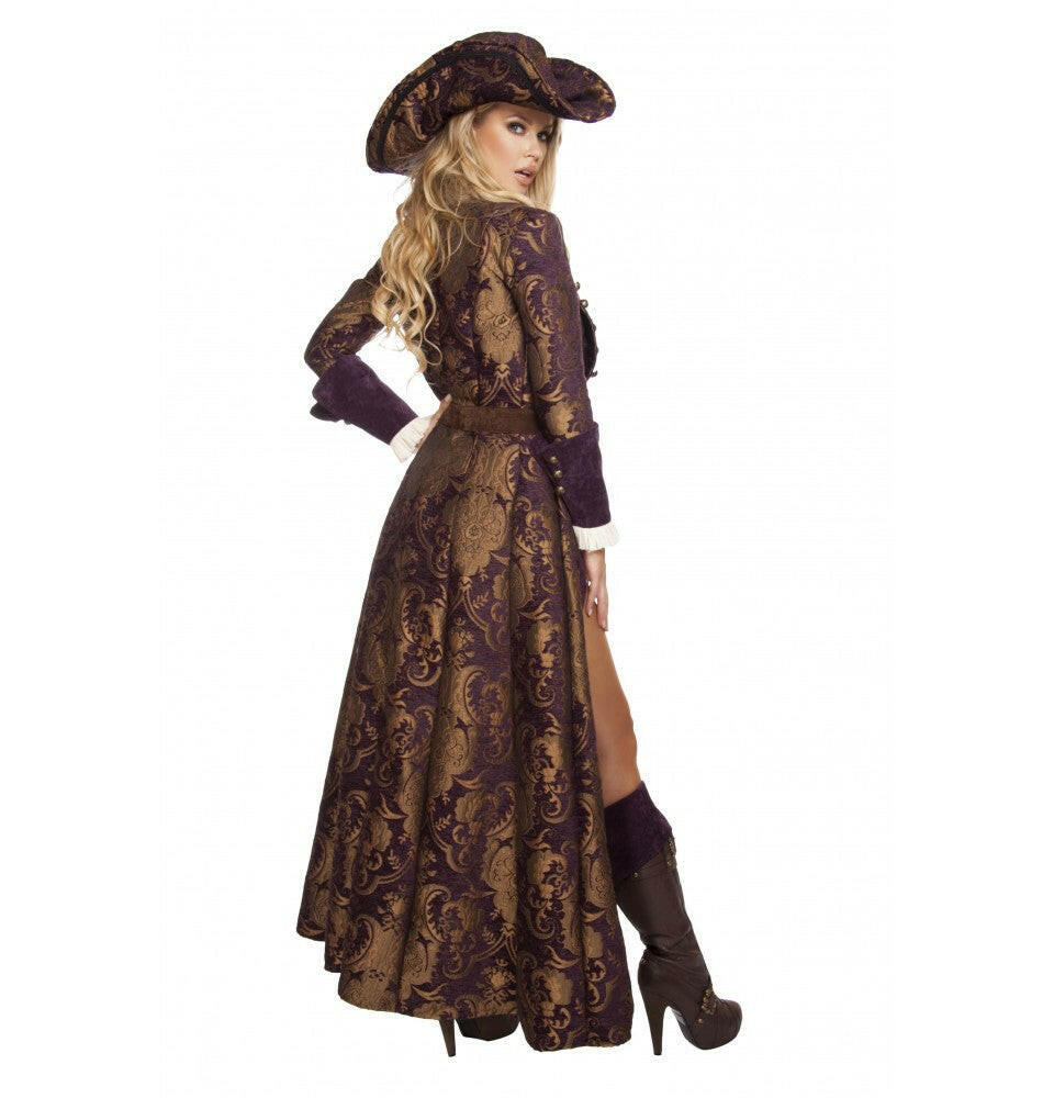Roma 6pc Decadent Pirate Diva Costume.