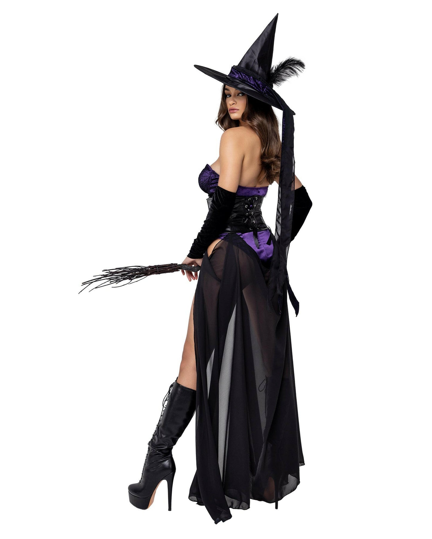 Roma 3PC Dark Spell Seductress Costume.