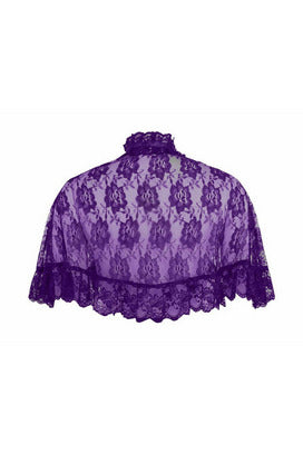 Purple Lace Cape.