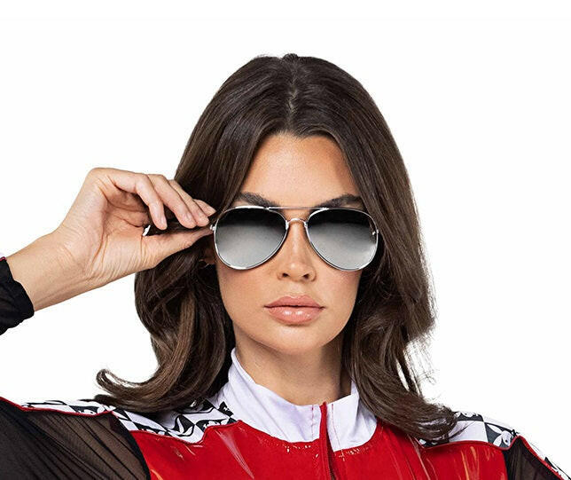 Roma Police Glasses - Costume Accessory.