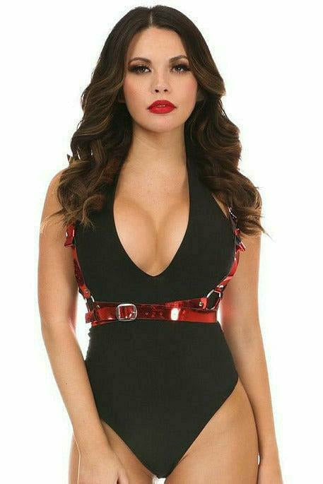 Red Metallic Angel Wings.