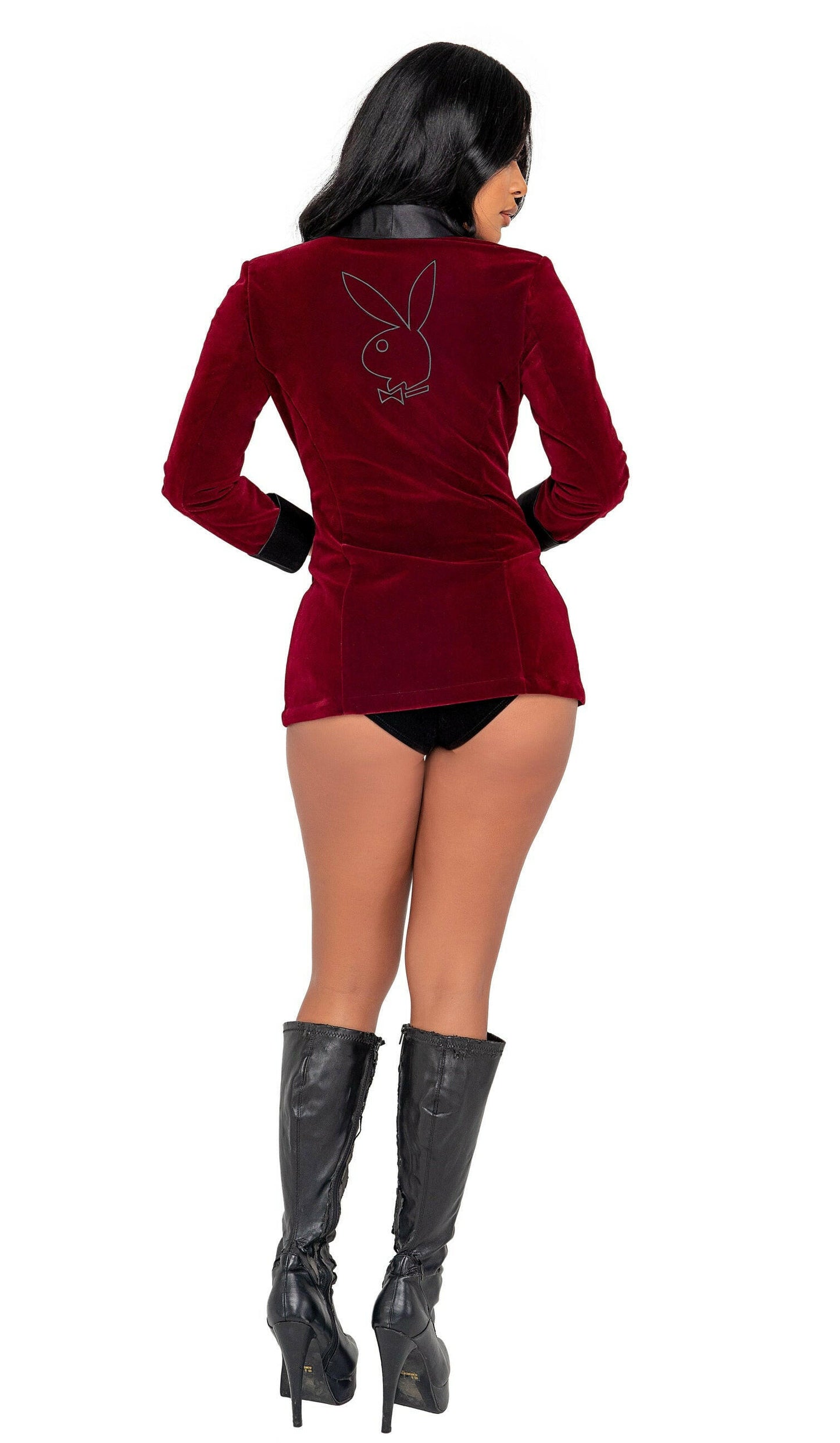 Roma 4PC Playboy Smoke Lounge Madam Costume.