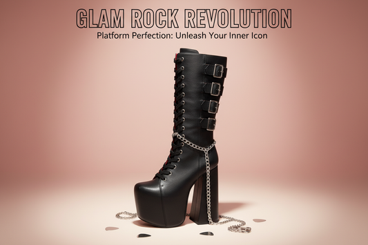 Charla Tedrick: Where Glam Rock Meets High-Fashion Footwear