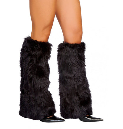 Roma Rave Festival Fur Boot Covers.