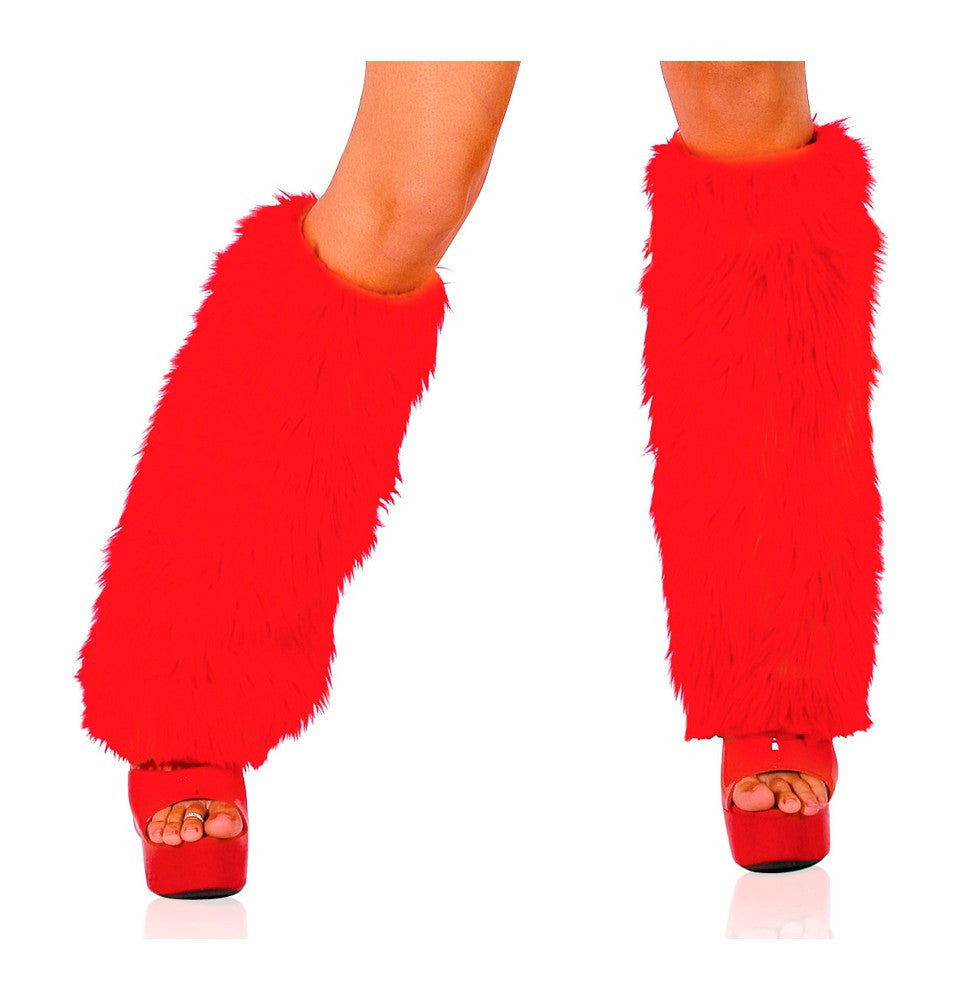Roma Rave Festival Fur Boot Covers.