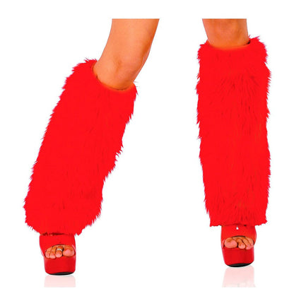 Roma Rave Festival Fur Boot Covers.