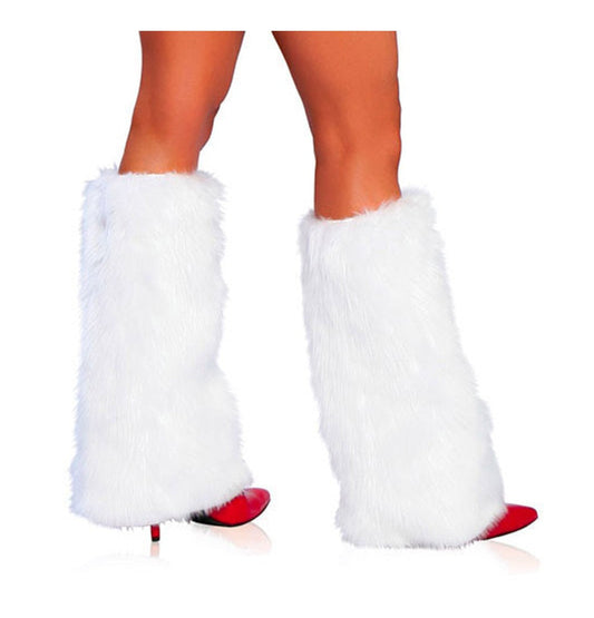Roma Rave Festival Fur Boot Covers.