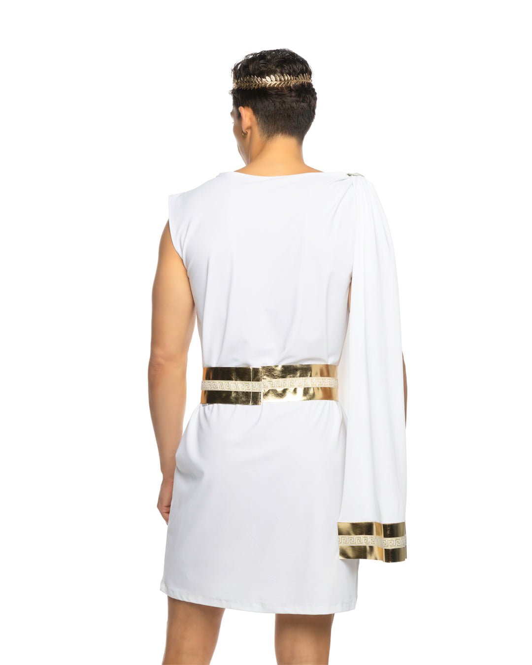 2pc Gilded Greek God Mens Costume - Unspoken Fashion