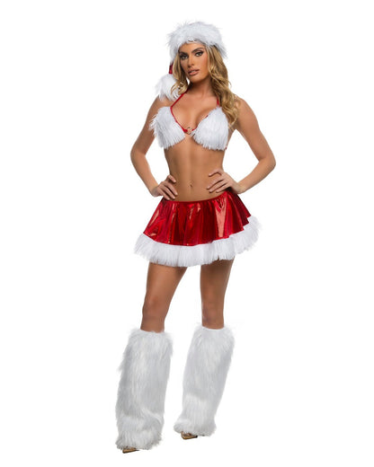 2pc Winter Wonderland Babe Costume - Unspoken Fashion