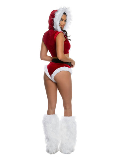 3pc Holiday Vixen Costume - Unspoken Fashion