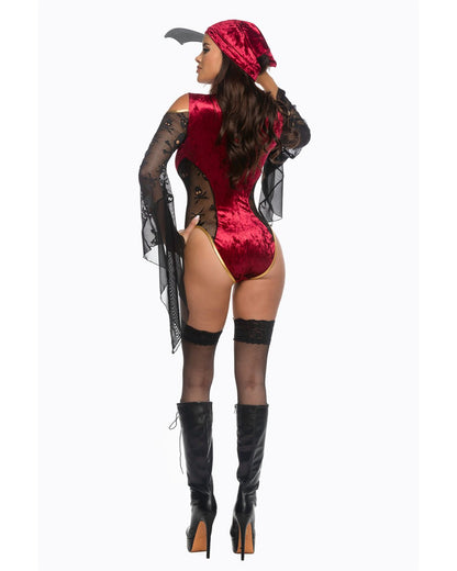 3pc Treasure Chest Tease Costume - Unspoken Fashion