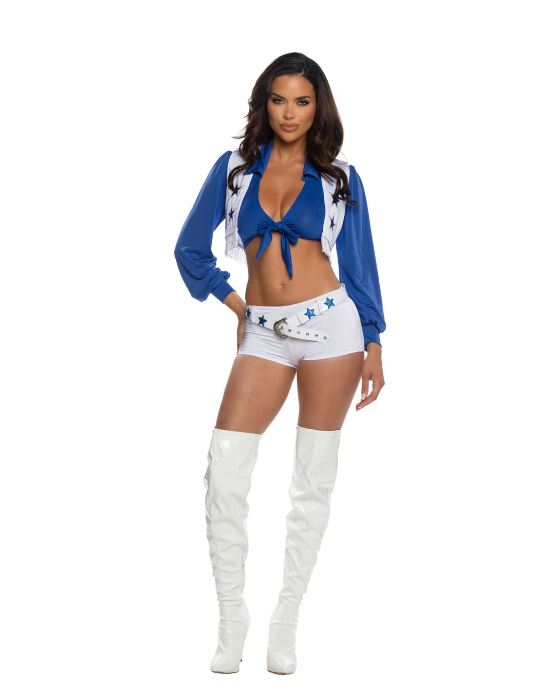 4pc Dallas Touchdown Tease Costume - Unspoken Fashion