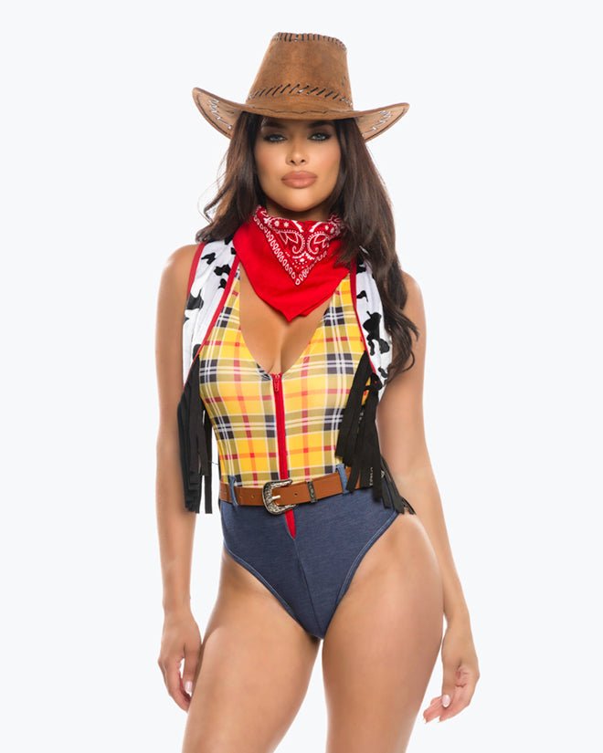 4pc Western Story Playmate Costume - Unspoken Fashion