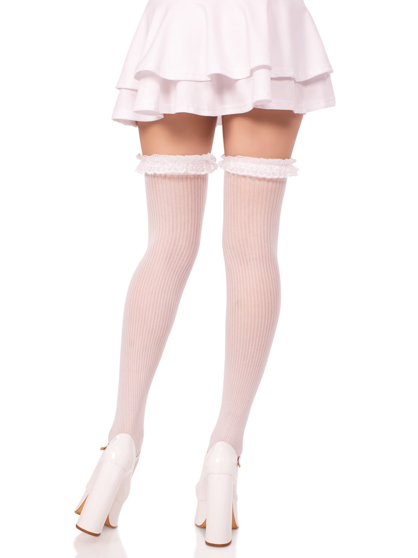 Calliope Striped Thigh Highs