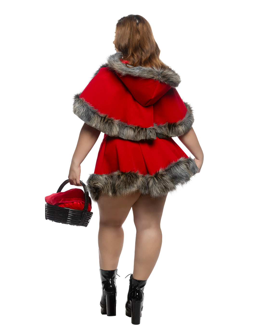 3pc Enchanted Forest Red Costume